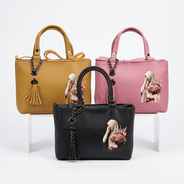 Rexsz New Design Handbags for Girls | Latest Printed Hijabi Girl Stylish Bag