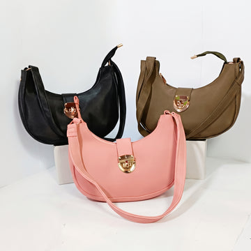 Rexsz Crescent Moon Hobo Bag