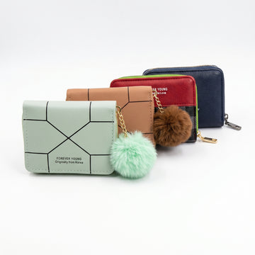 Forever Young Short Wallets | Stylish Compact Ladies Wallet for Daily Use