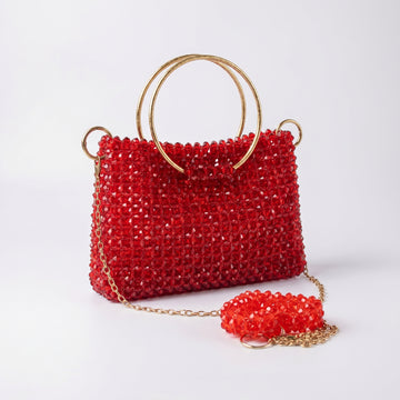 Rexsz Handmade Beaded Bag | Elegant Stylish Handcrafted Handbag for Women