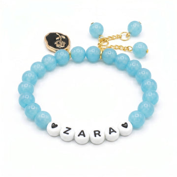 Rexsz Personalized Name Beaded Bracelet