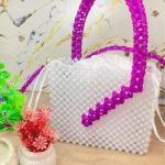 Beaded handbag