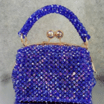 Blue Crystal Clutch