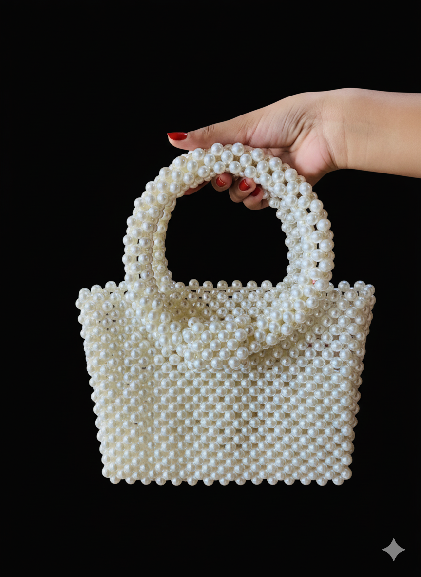 Pearl Beaded Bag