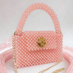 Beaded Pearl Mini Bag