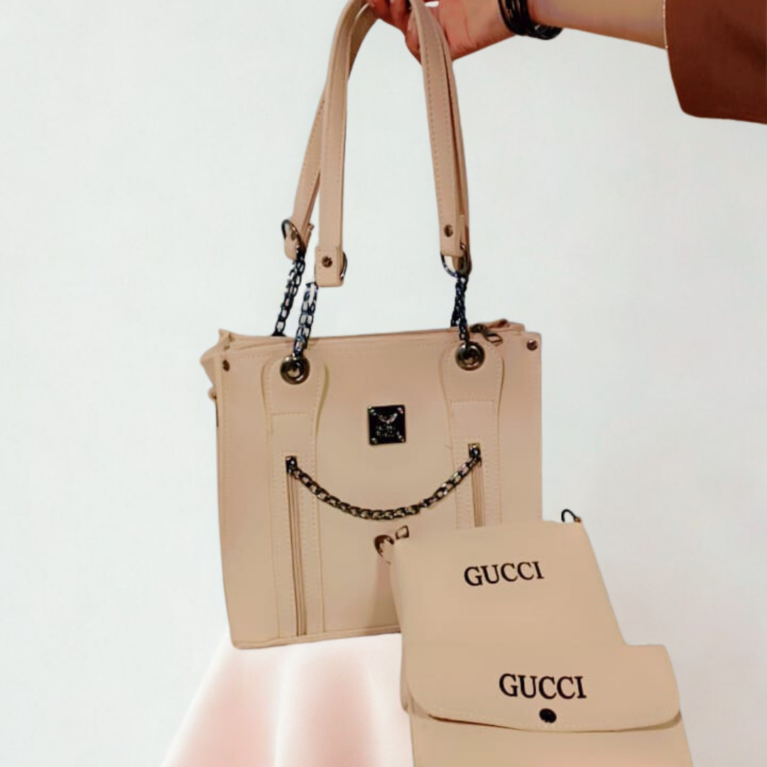 3-Piece Ladies Handbag Set – Stylish Shoulder, Crossbody & Wallet Combo | Rexsz