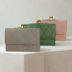 Quilted Kiss-Lock Clutch